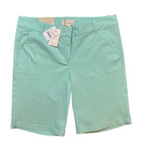 J. Crew Bermuda Stretch Chino City Fit Women's Shorts NWT